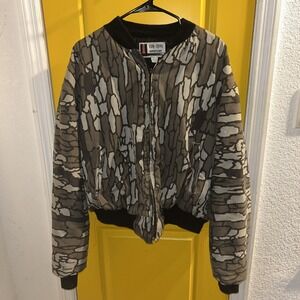 Sub Zero Thermal Weather Protection Camo Jacket Trebark Mens XL